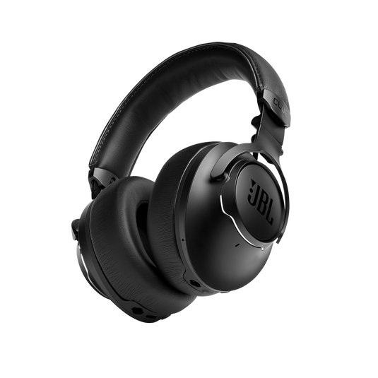 JBL CLUB ONE - Black - Wireless, over-ear, True Adaptive Noise Cancelling headphones inspired by pro musicians - Hero image number null